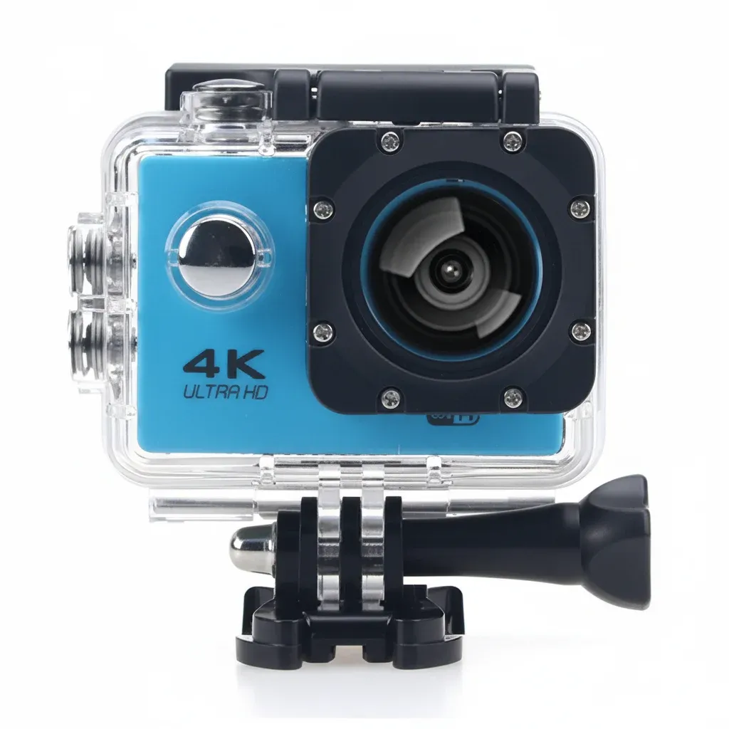 Technical specifications for premium waterproof camera models from major brands.