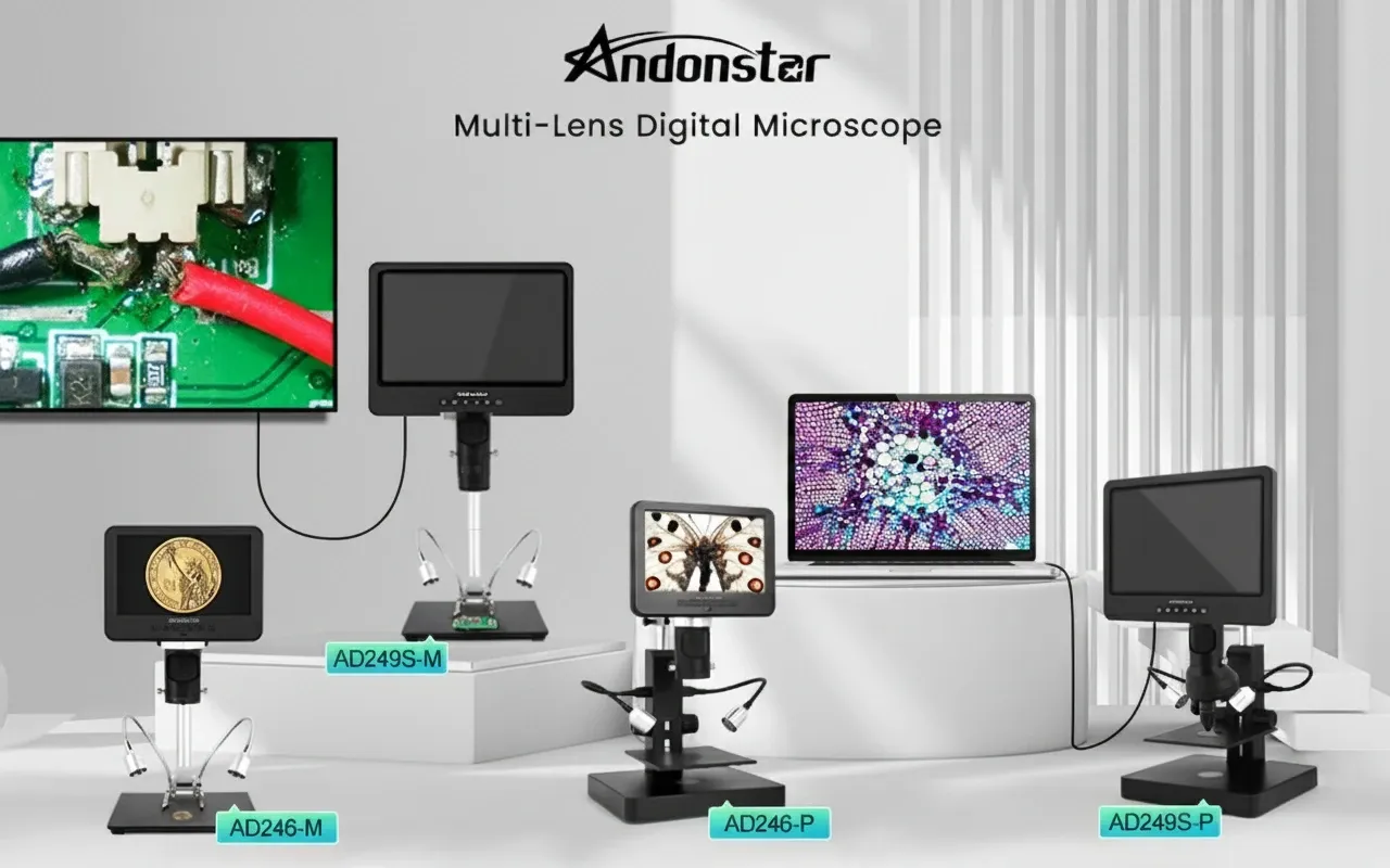 Modern manufacturing facility using digital inspection technology for quality control