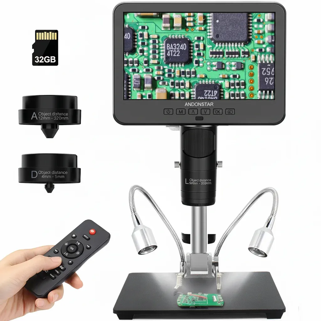 Comparison of various digital inspection camera models for industrial use