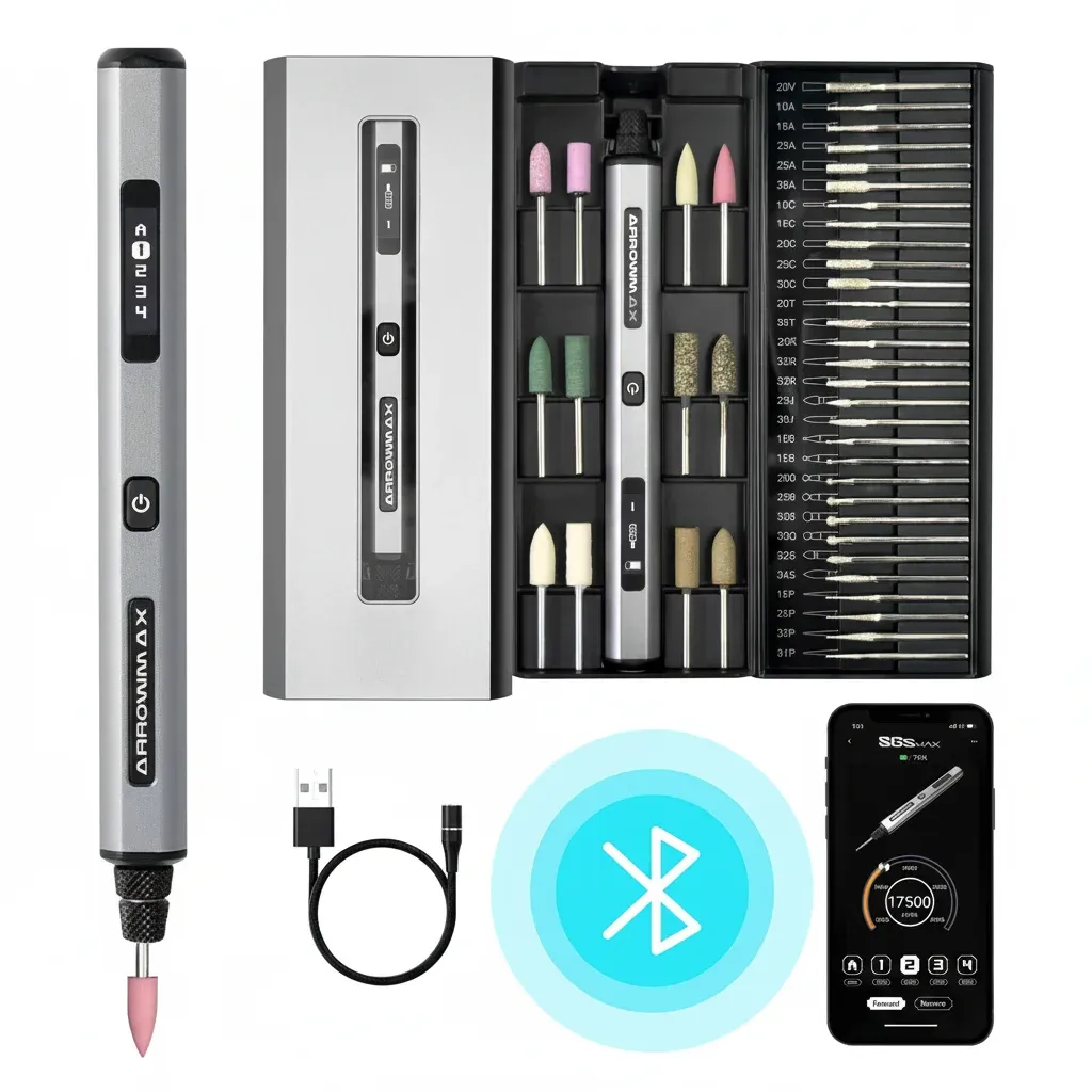 Technical specifications and comparison chart for top-rated engraving pens