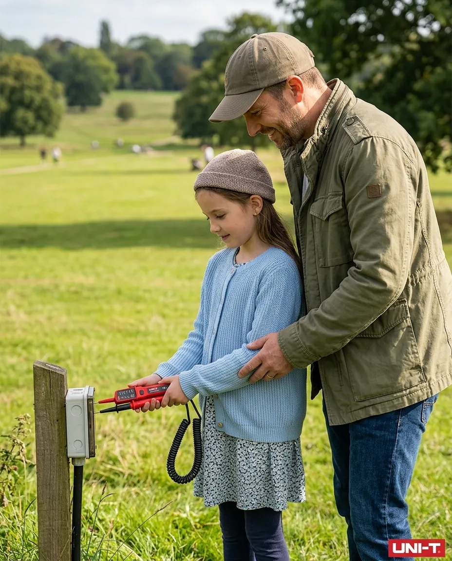 Step-by-step safety guide for using a Megger tester in the field.