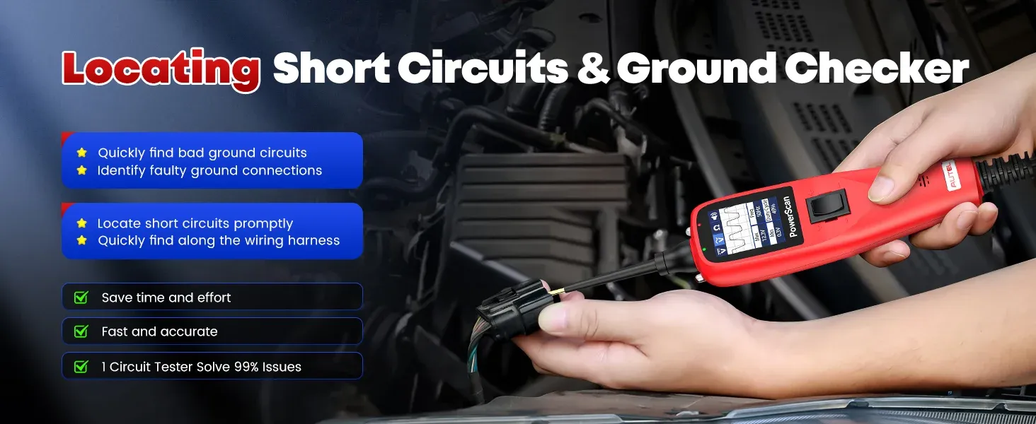 Range of continuity tester types