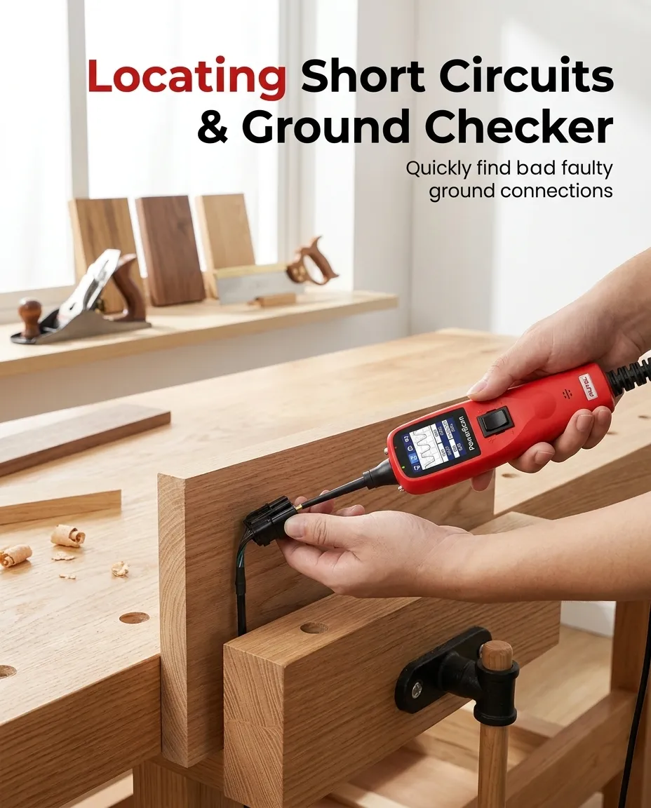 Auto circuit tester for vehicle diagnostics
