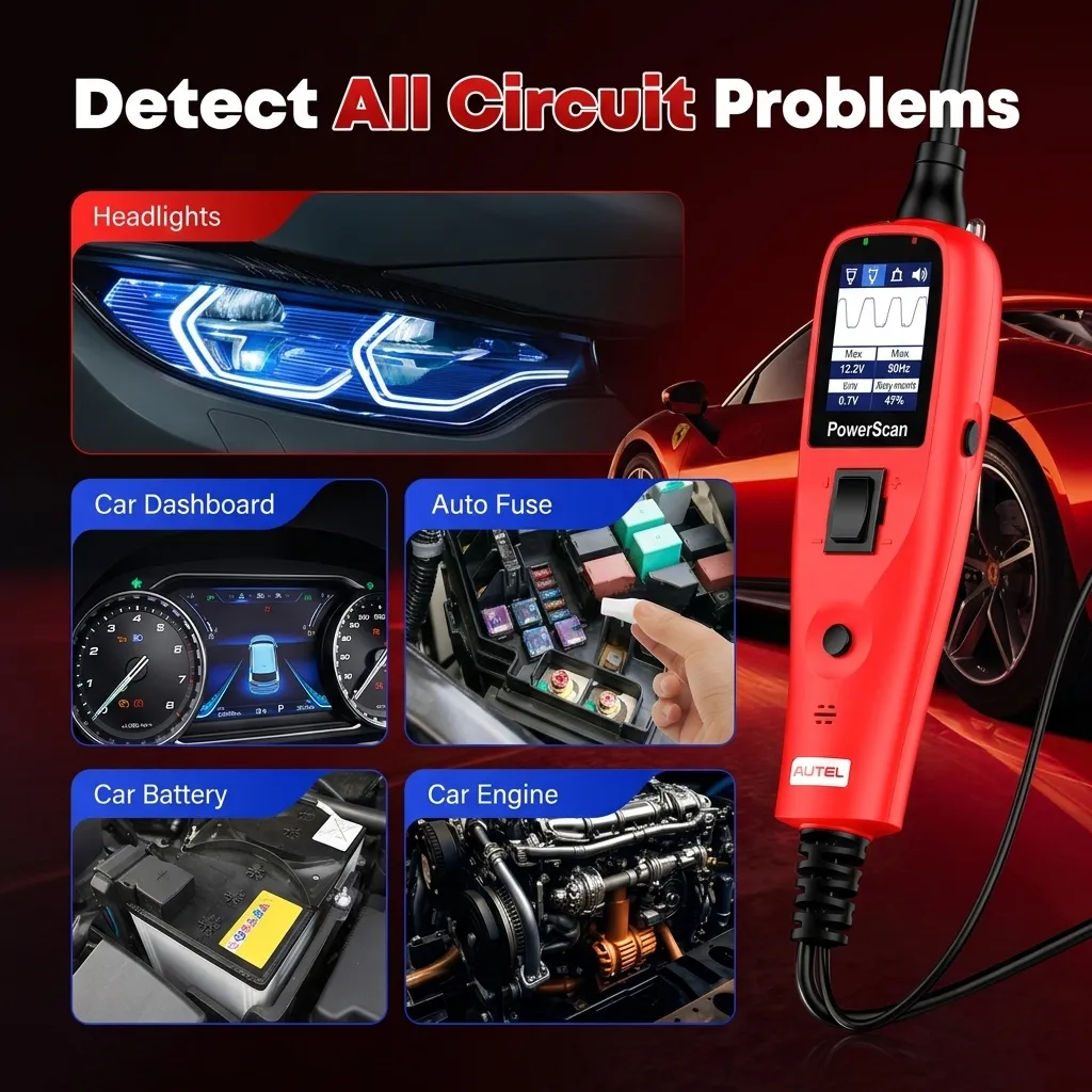 Autel TPMS tool specifications comparison