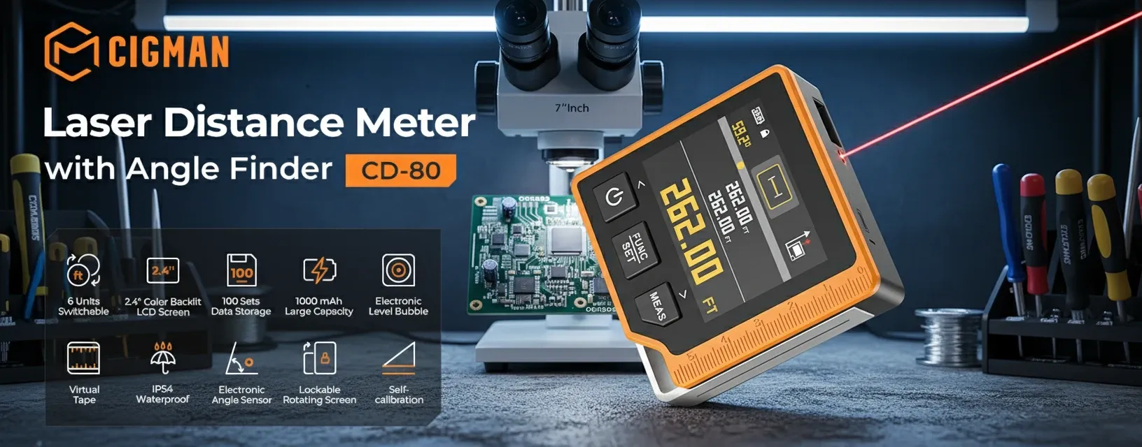 Comparison of different distance sensor options in real-world applications