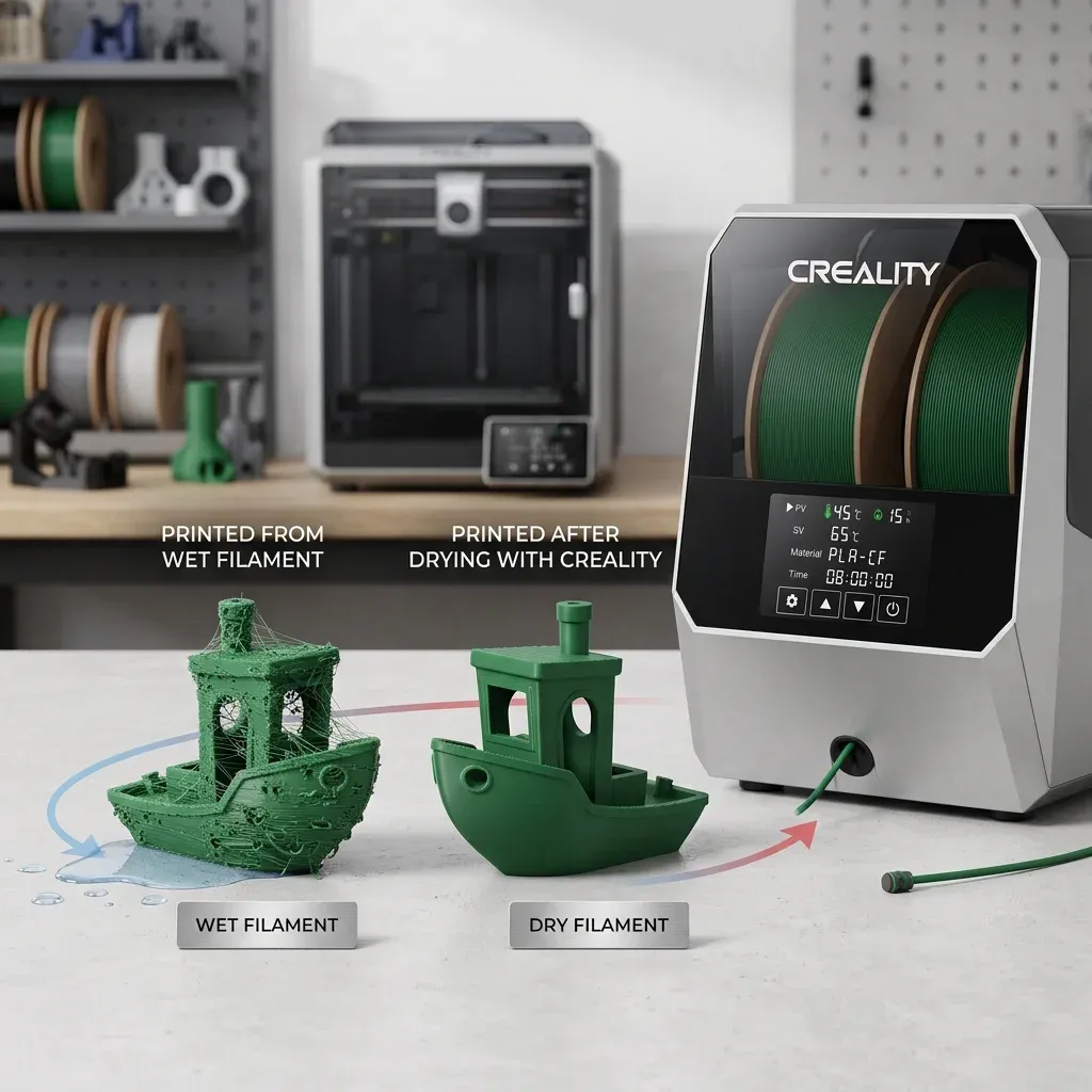 Creality Space UK lifestyle product scene