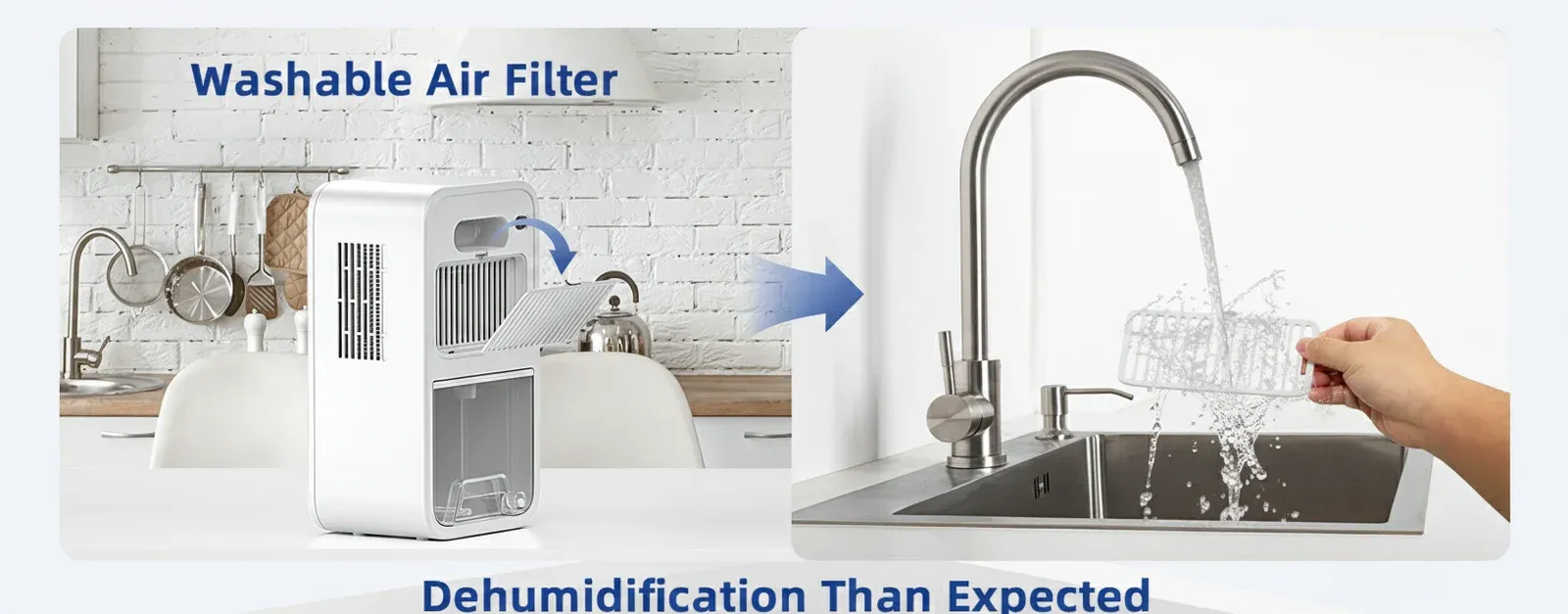 Lifestyle scene illustrating how desiccant technology works in a practical environment