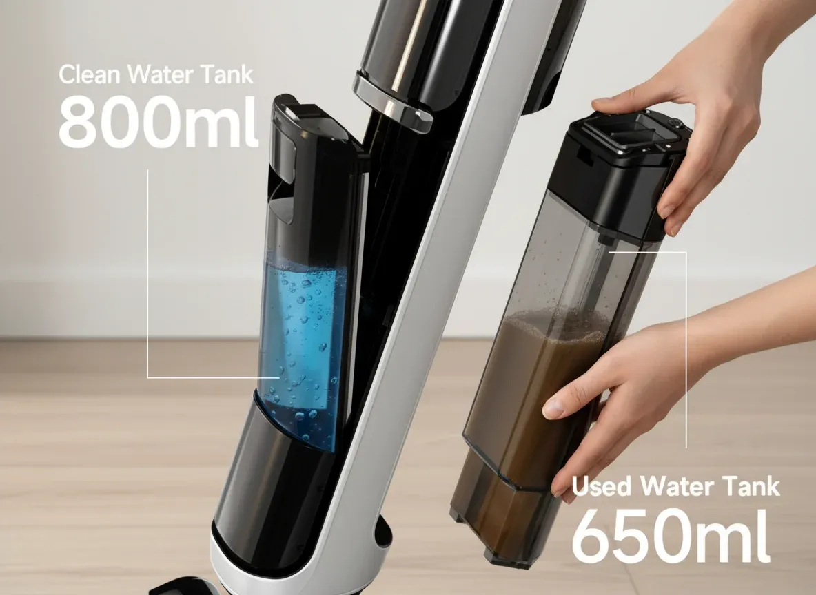 Shark handheld vacuum being used for quick cleanups