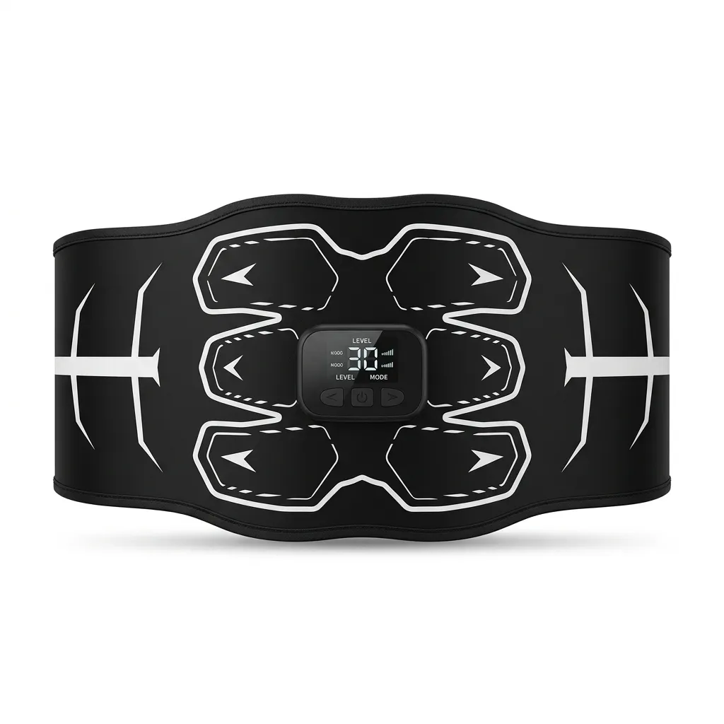 Comparison of professional EMS equipment and home muscle toners