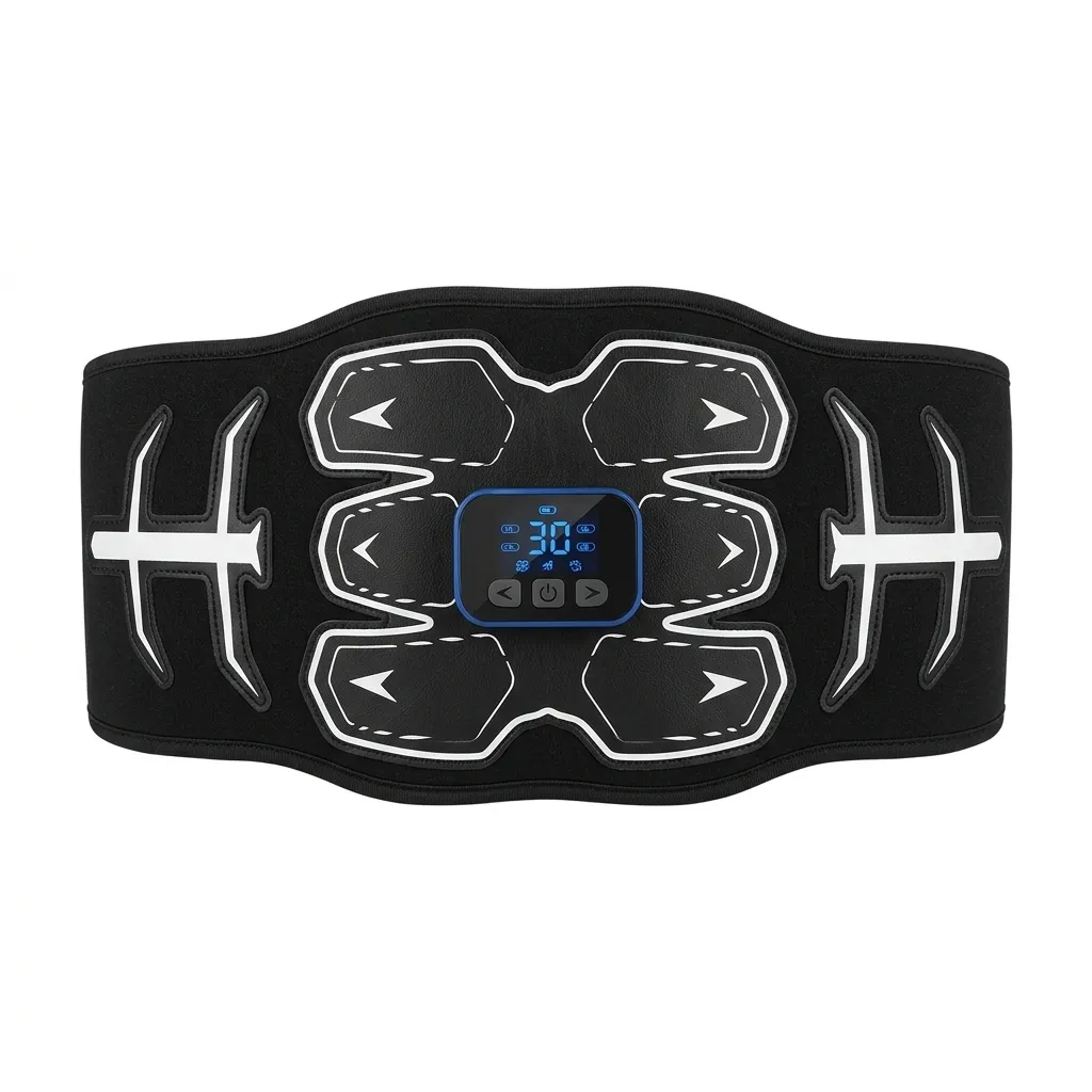 Electronic abs stimulator for effective muscle toning