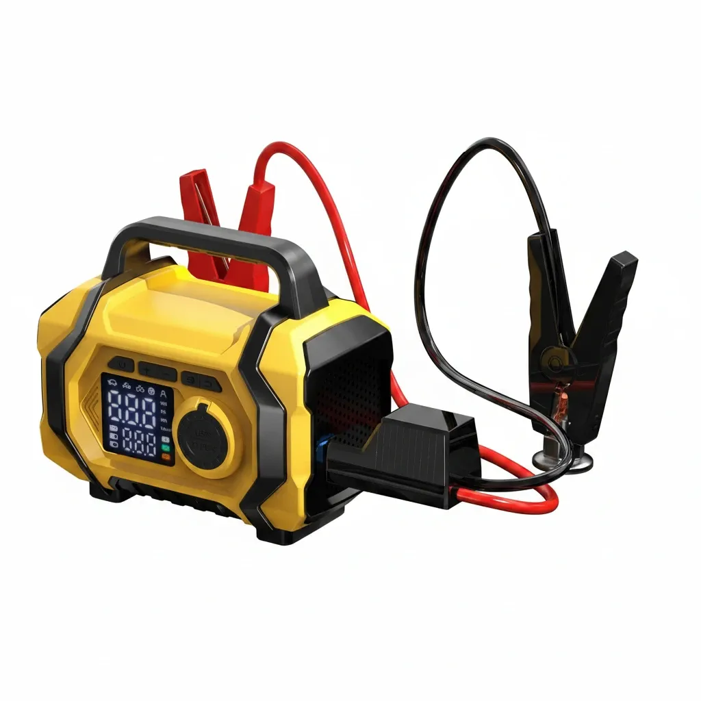 Heavy duty tyre inflator suitable for 4x4 and large vehicles