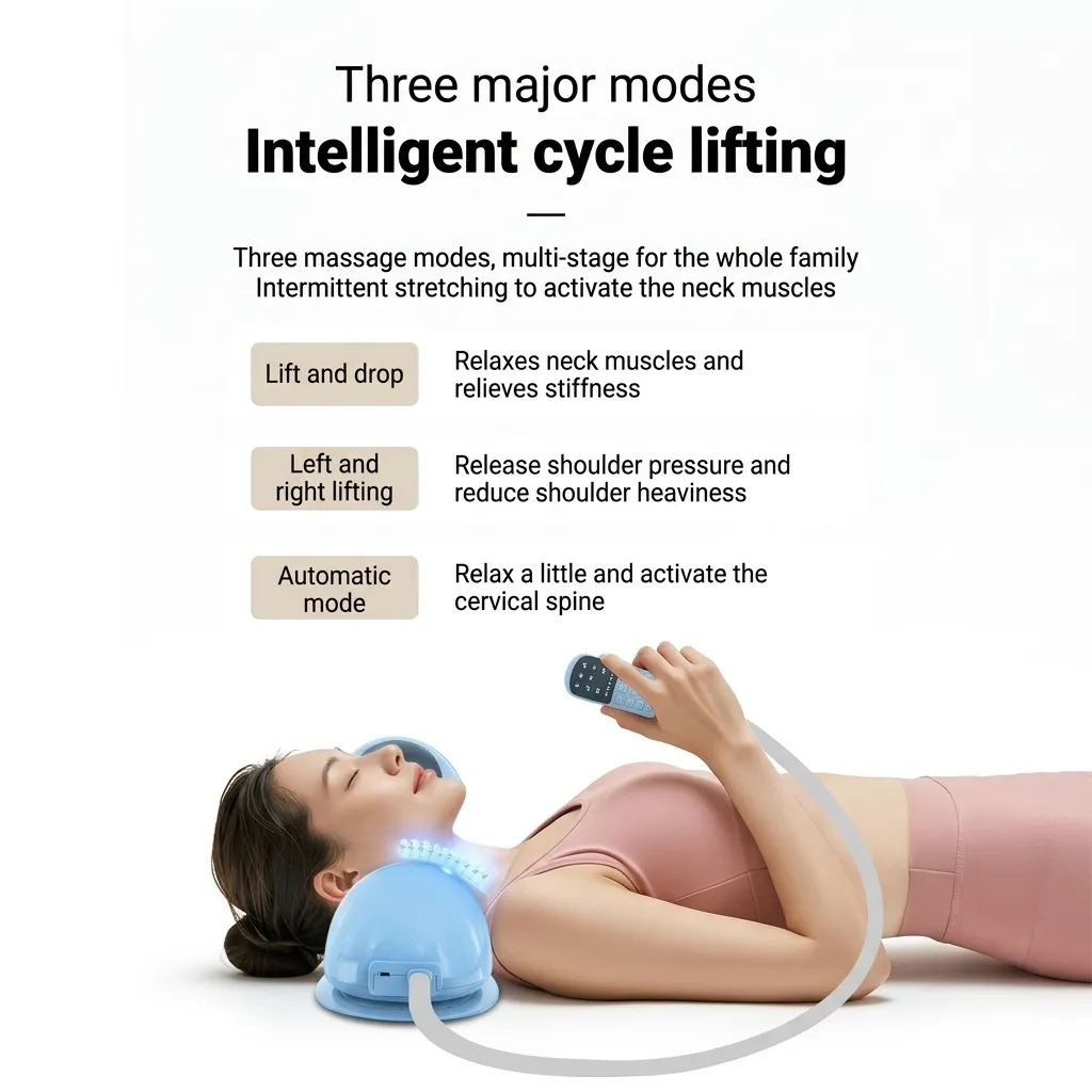 Cervical pillow suitable for side and back sleepers
