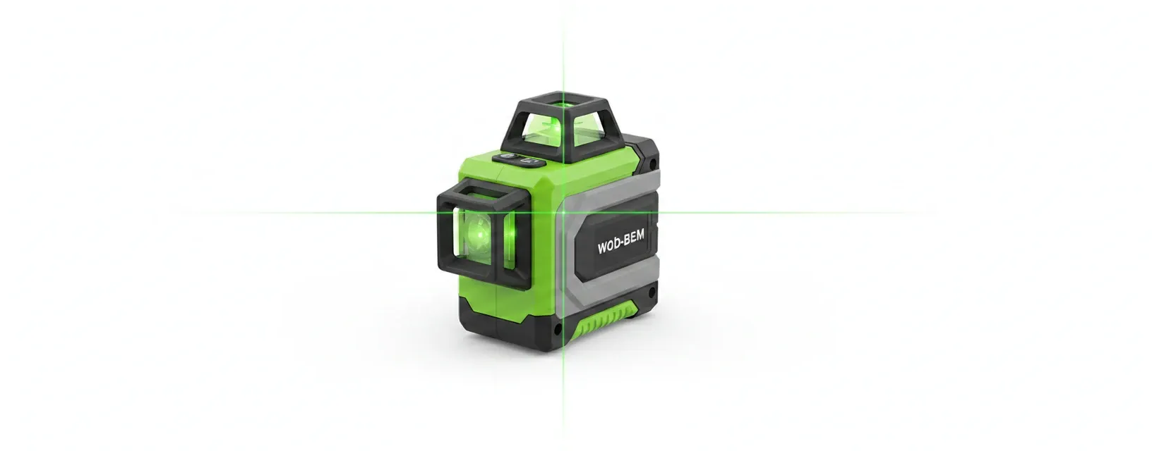 Laser level in use on a construction site illustrating technological dominance
