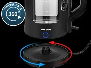 Technical specifications and comparison chart for top electric kettles
