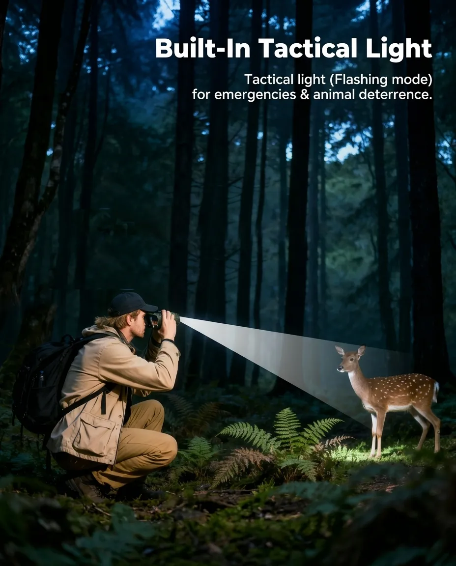 Modern digital night vision binoculars for enhanced outdoor visibility