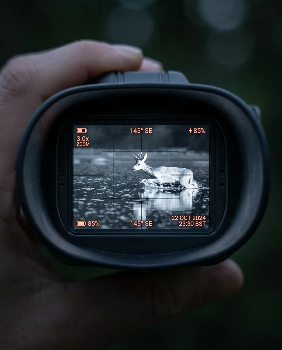Night vision equipment used for property security and surveillance