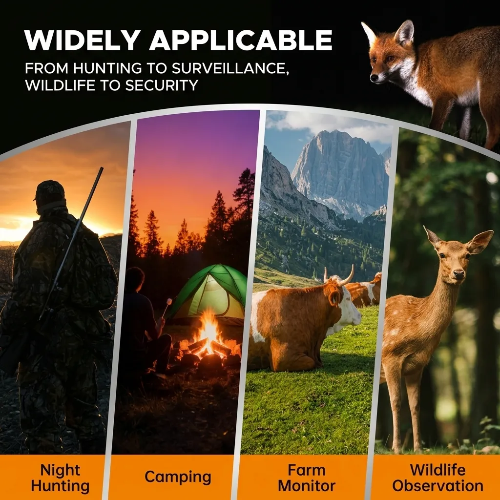 UK buying guide infographic for night vision optics