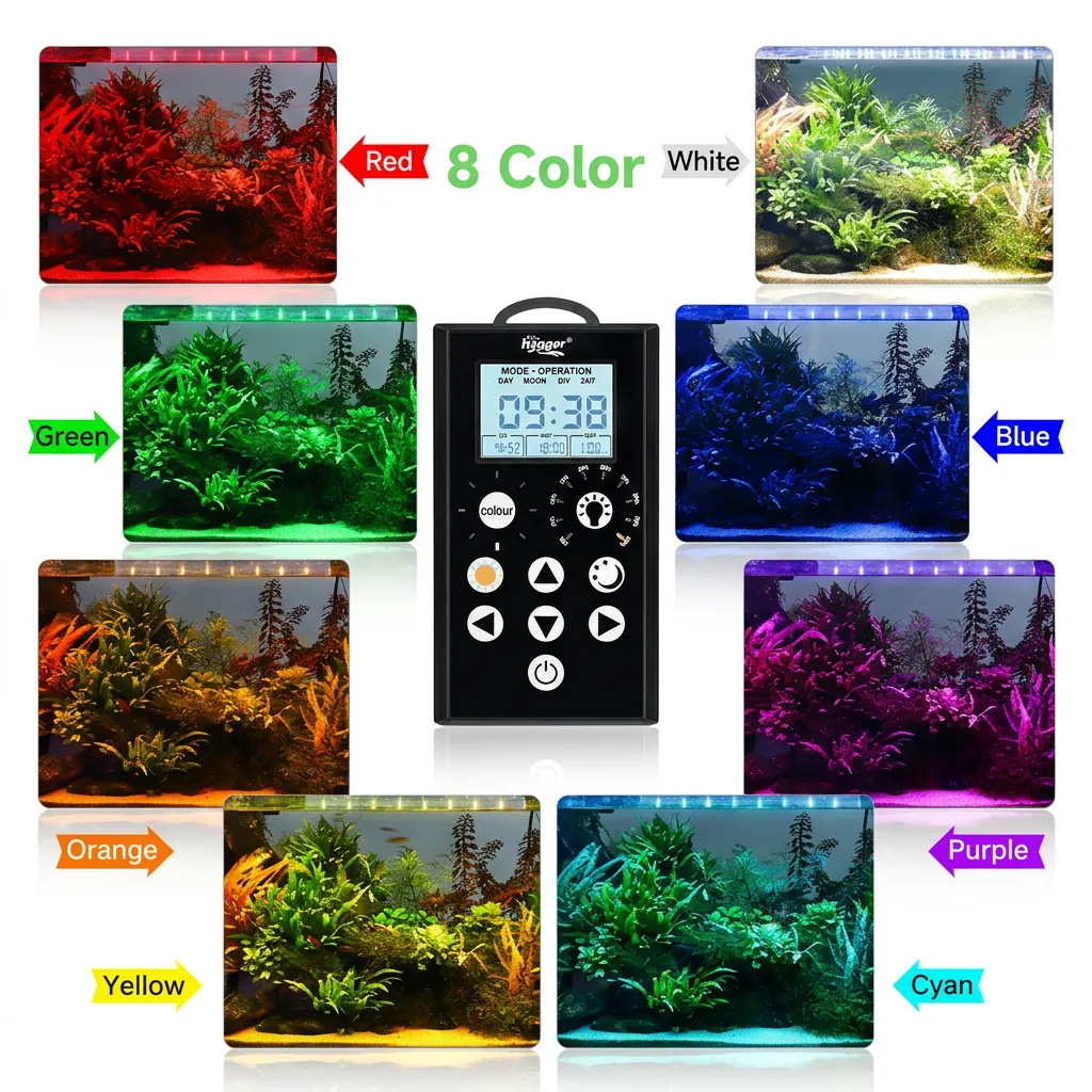Comparison of Hygger HG978 vs Fluval Plant 3.0 LED aquarium lights