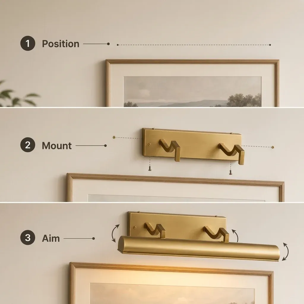 Gold Picture Light Explained: A UK Buyer's Guide