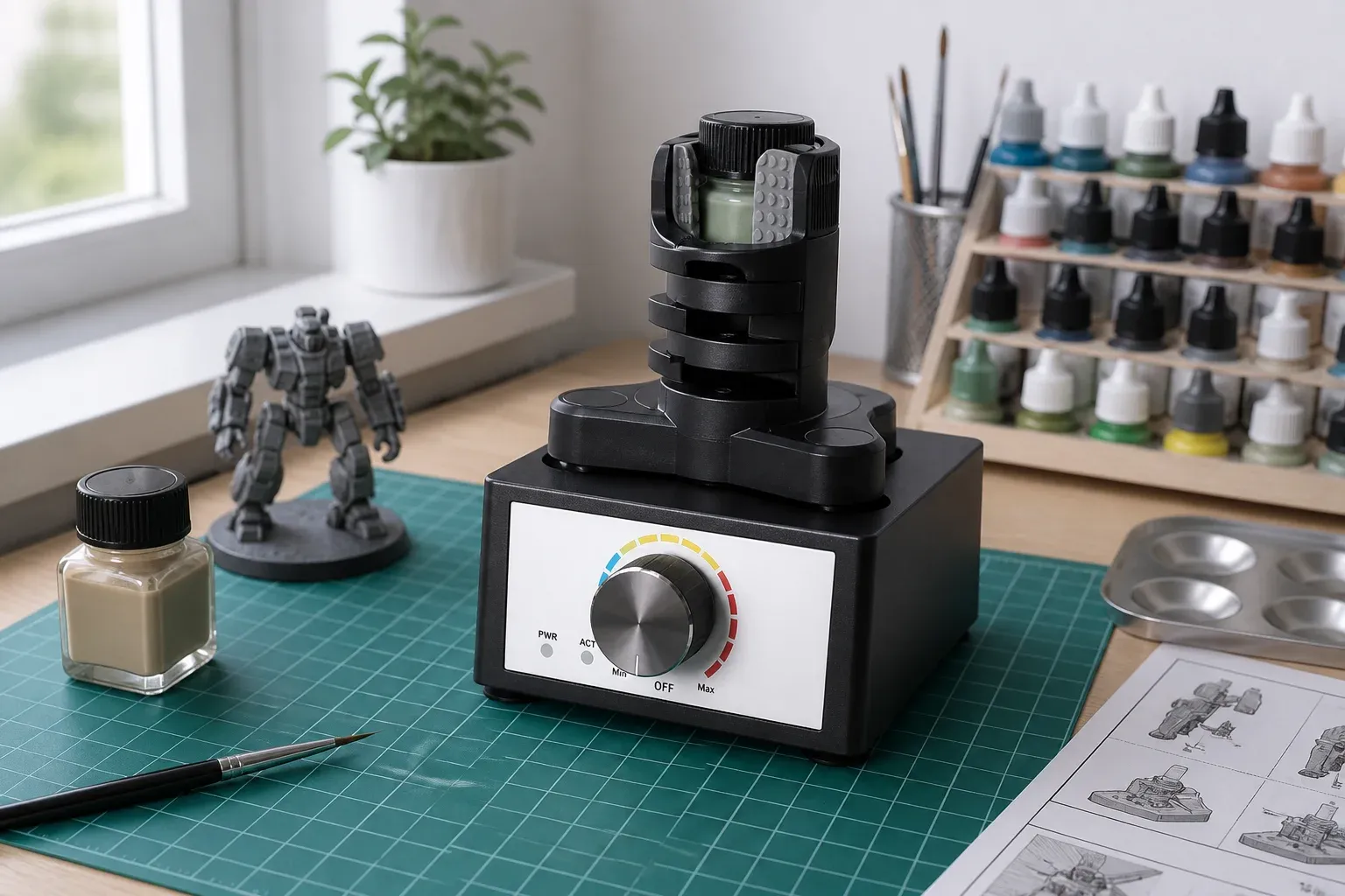 MiniVortex lifestyle product scene