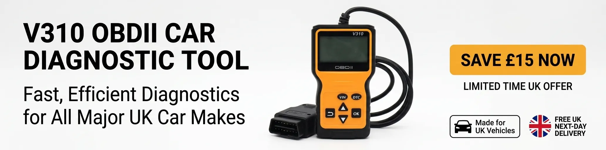 Portable car jump starter for UK use