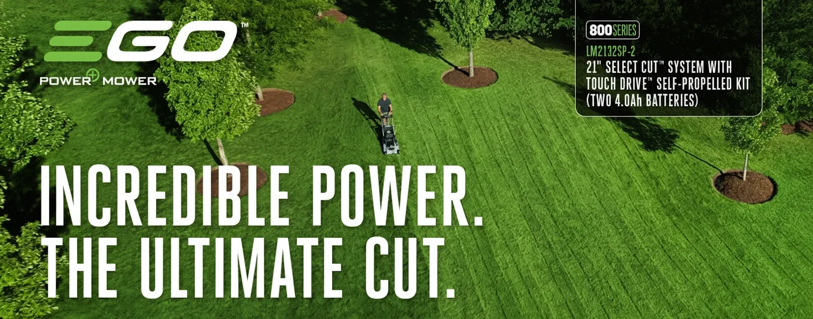 Premium cordless lawn mower