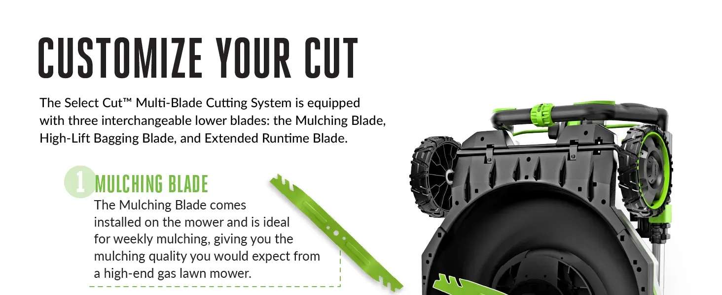 Cordless mower for UK gardens