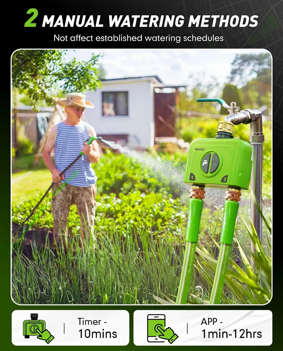 Comparison of smart vs mechanical garden watering systems