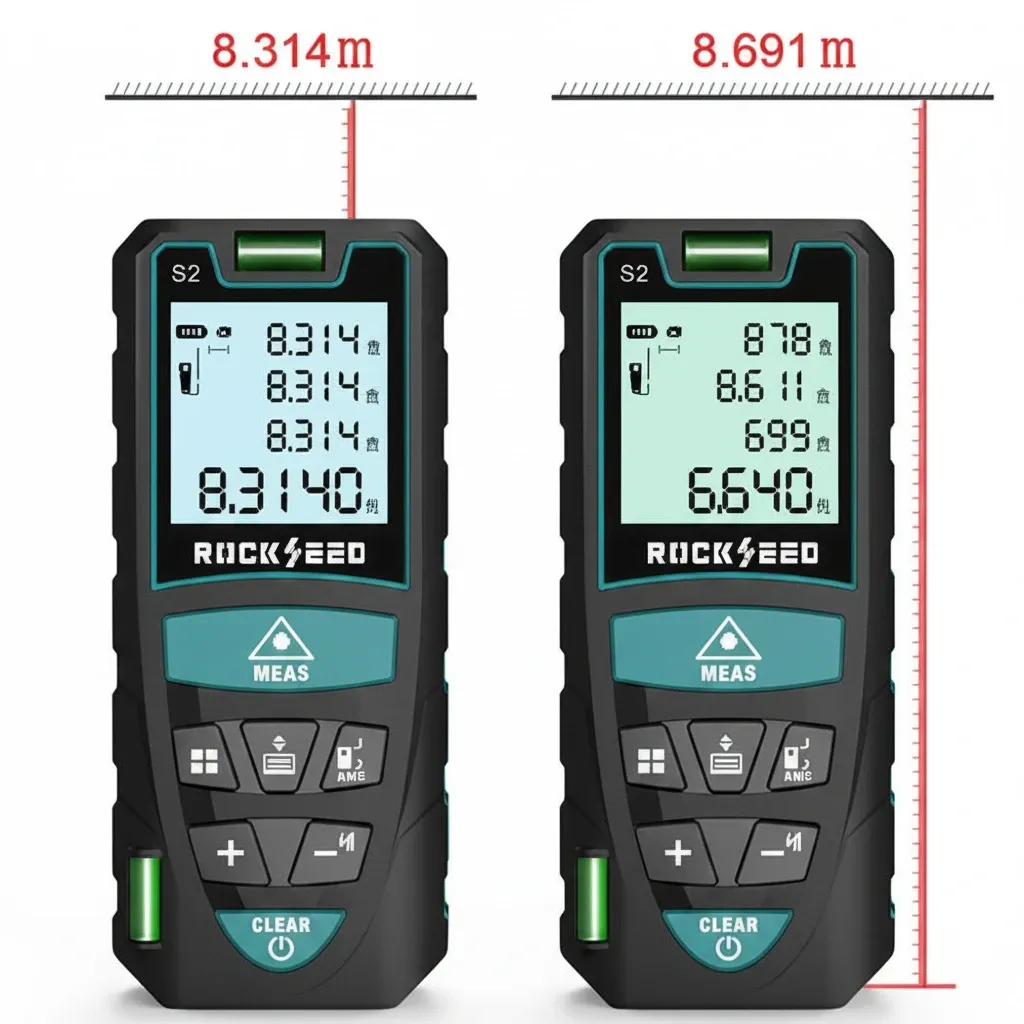 Professional grade high-accuracy laser measurement tool