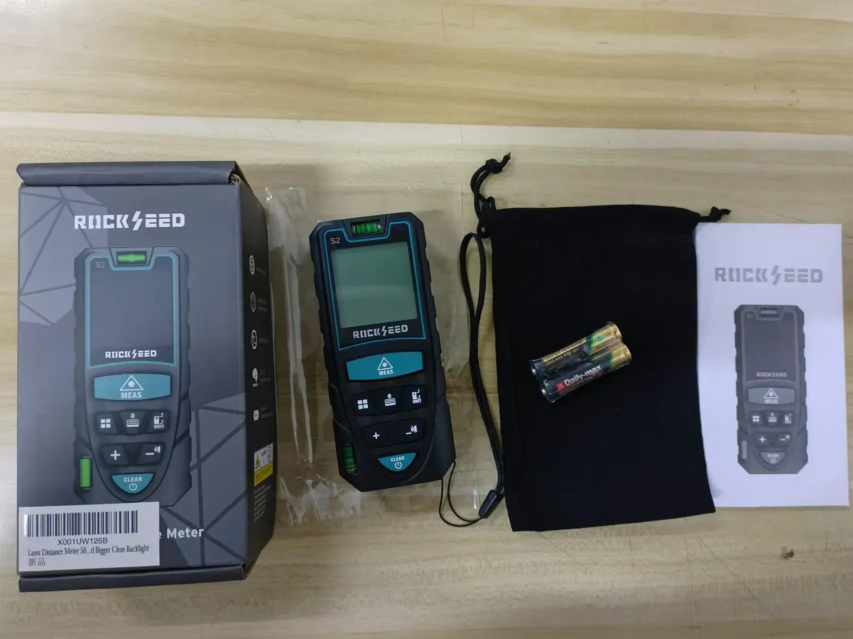 Comparison chart of laser measure specifications and features