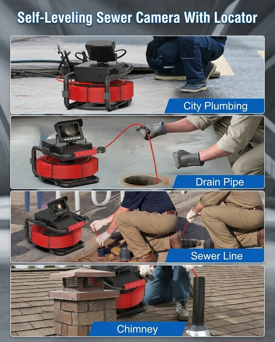 Choosing the right inspection camera for residential and commercial drains