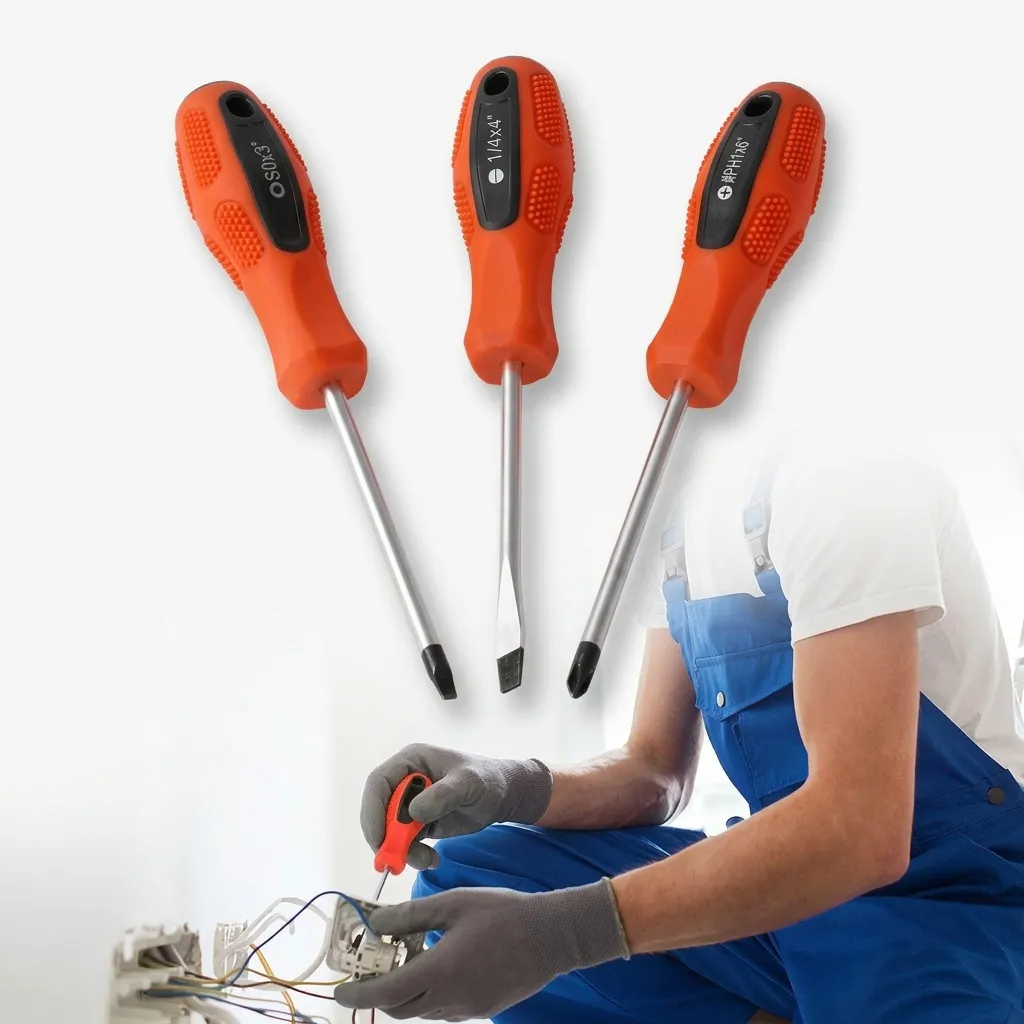 High-Magnetic Screwdriver Drill Bit Set