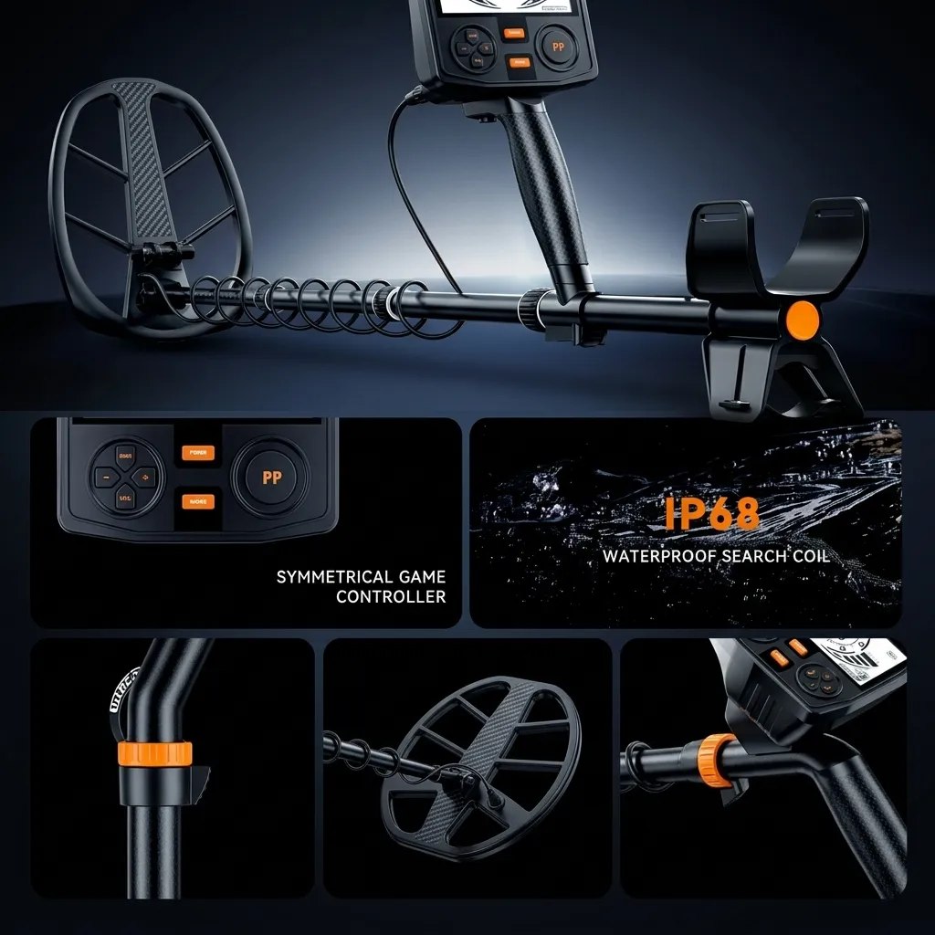 Sunpow metal detector accessories and starter kit components