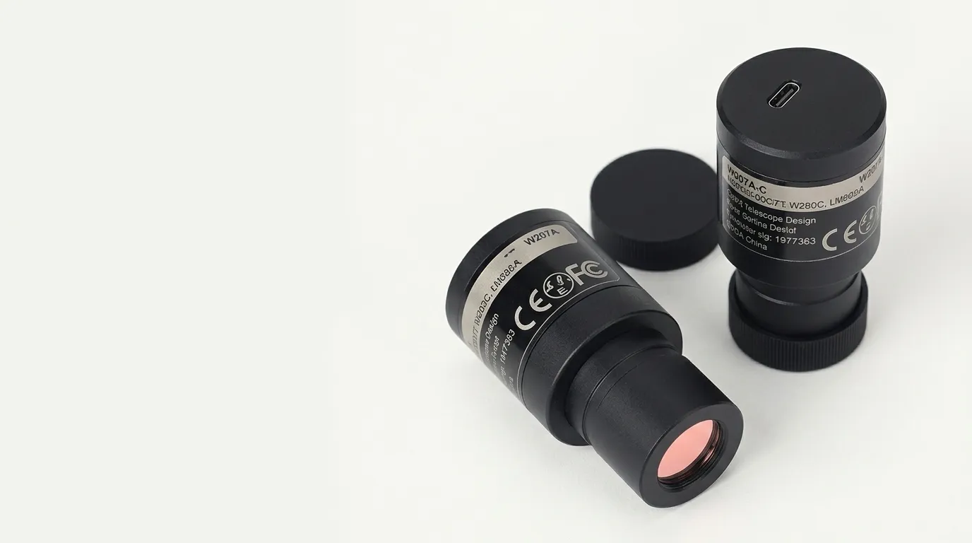 High-resolution digital microscope camera capturing intricate details on a screen.