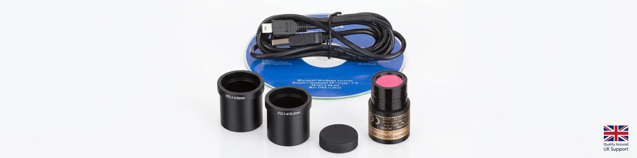 High resolution digital microscope for industrial quality control