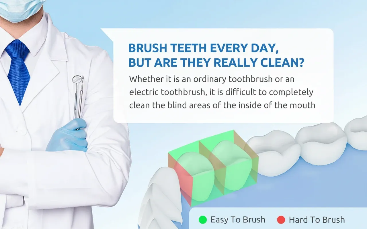 Modern SYNHOPE water flosser design for 2026 oral care