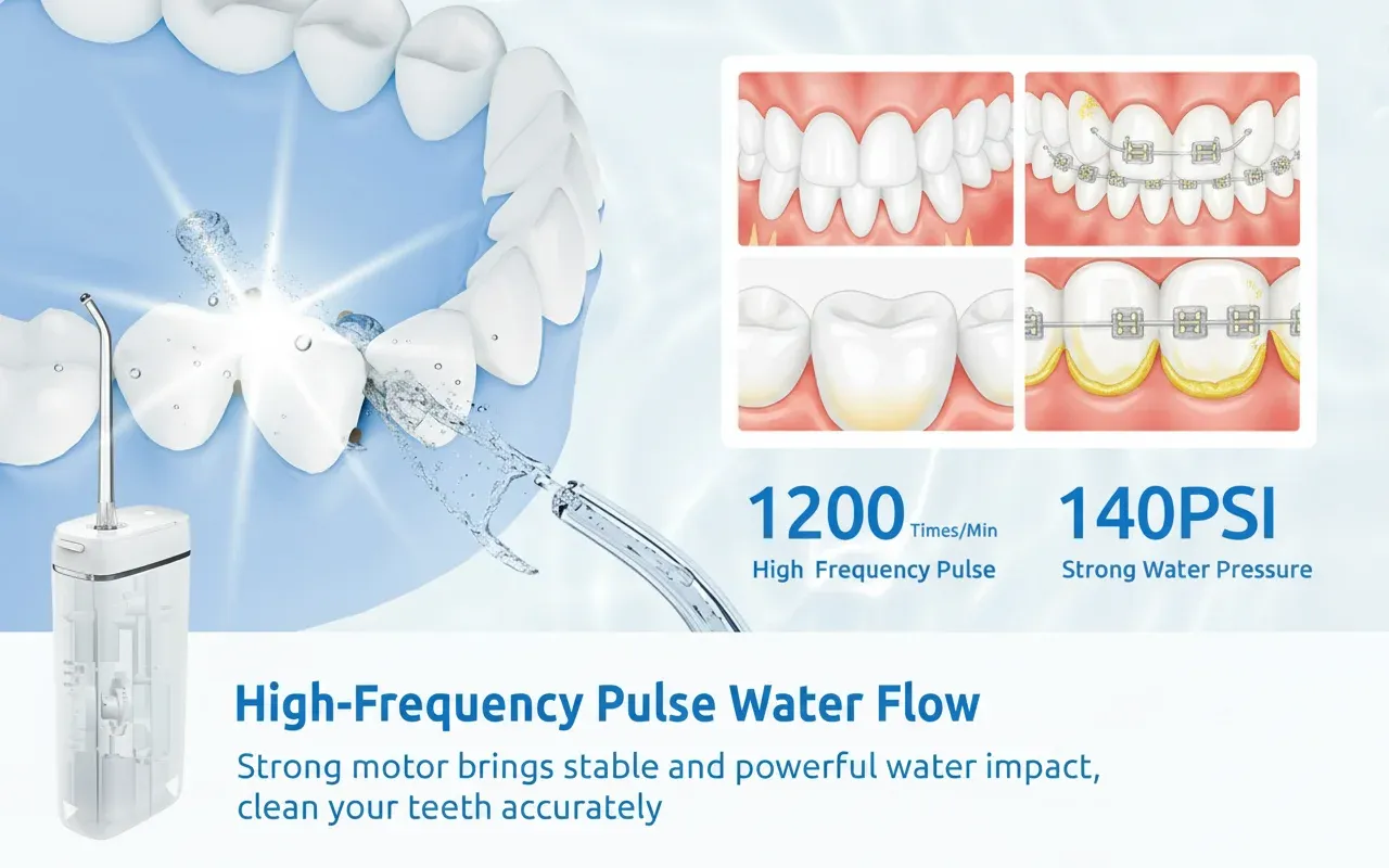 SYNHOPE water flosser compared to other UK market alternatives
