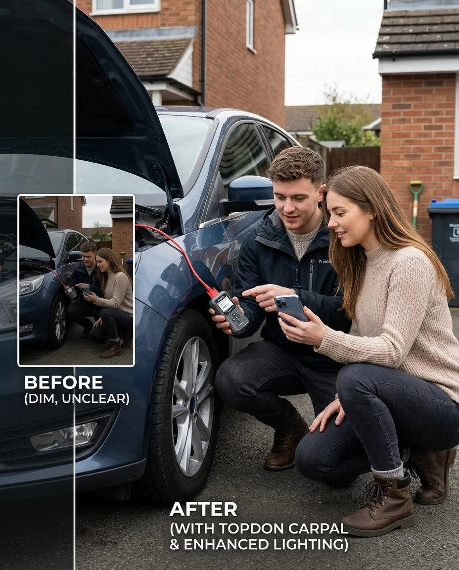 Setting up Topdon Carpal Bluetooth connection