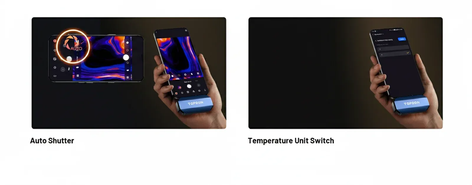 FLIR ONE specifications infographic