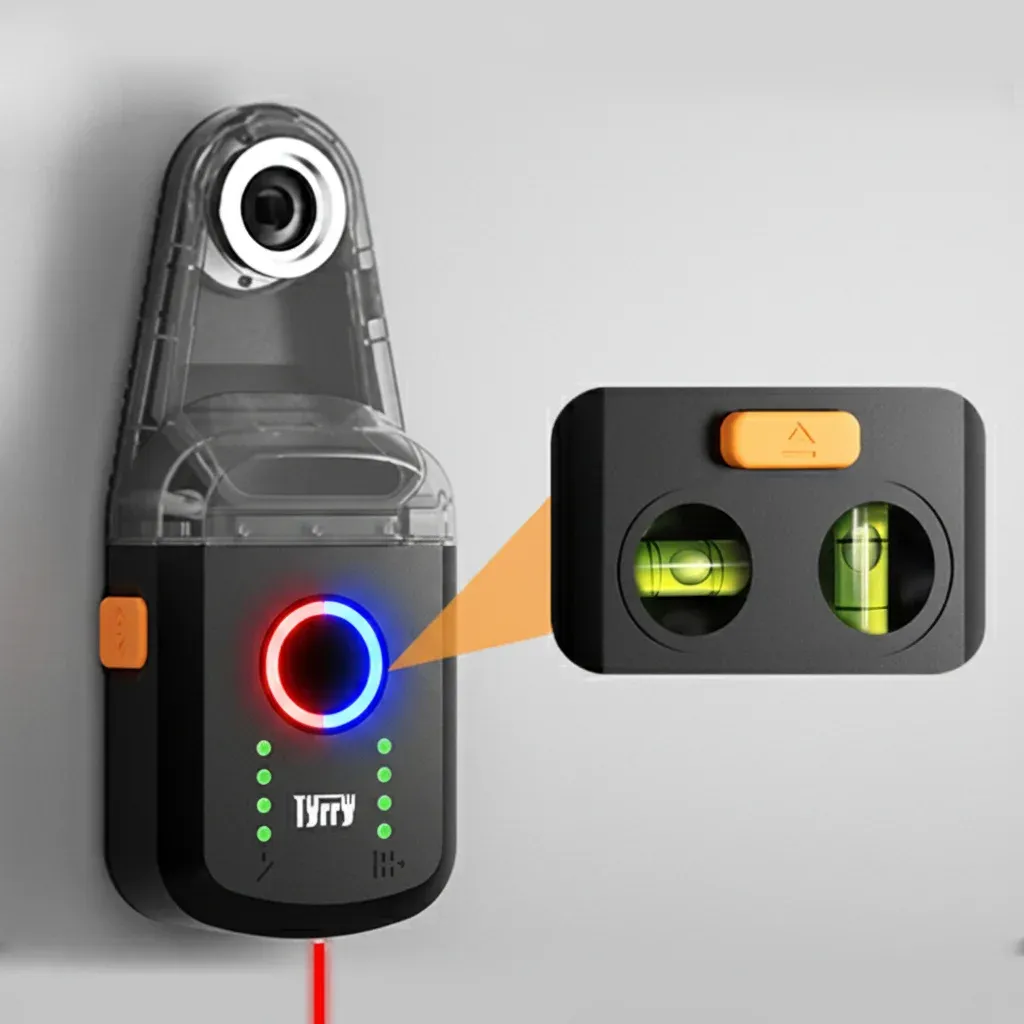 Lifestyle scene highlighting comparison of different laser levels