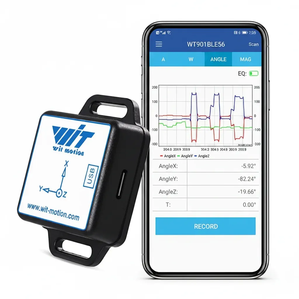 IMU sensor measurements for a robotics project