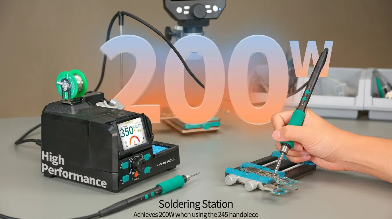 Comparison of different YIHUA soldering and rework stations