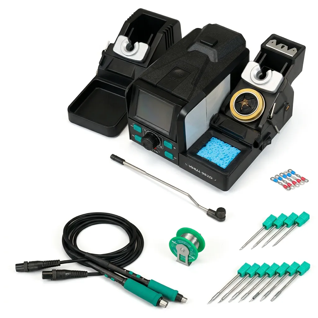 SMD and micro soldering station setup